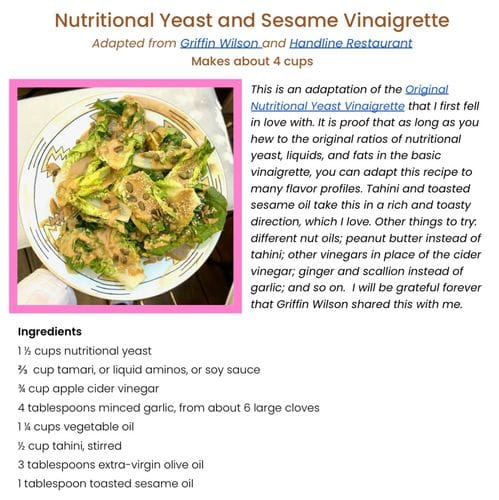 This is the Single Greatest Vinaigrette in the World