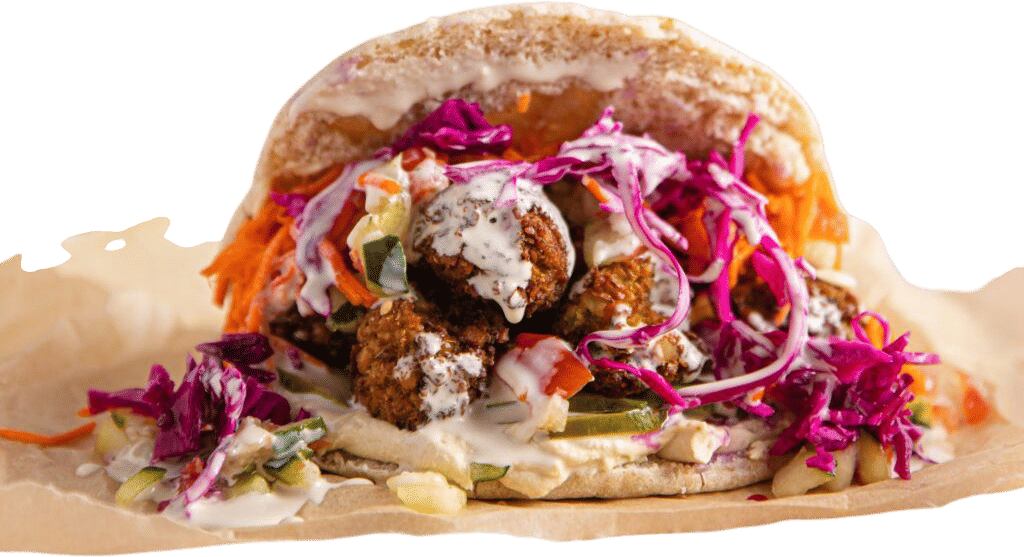 the best plant-based wraps and sandwiches I ever had.