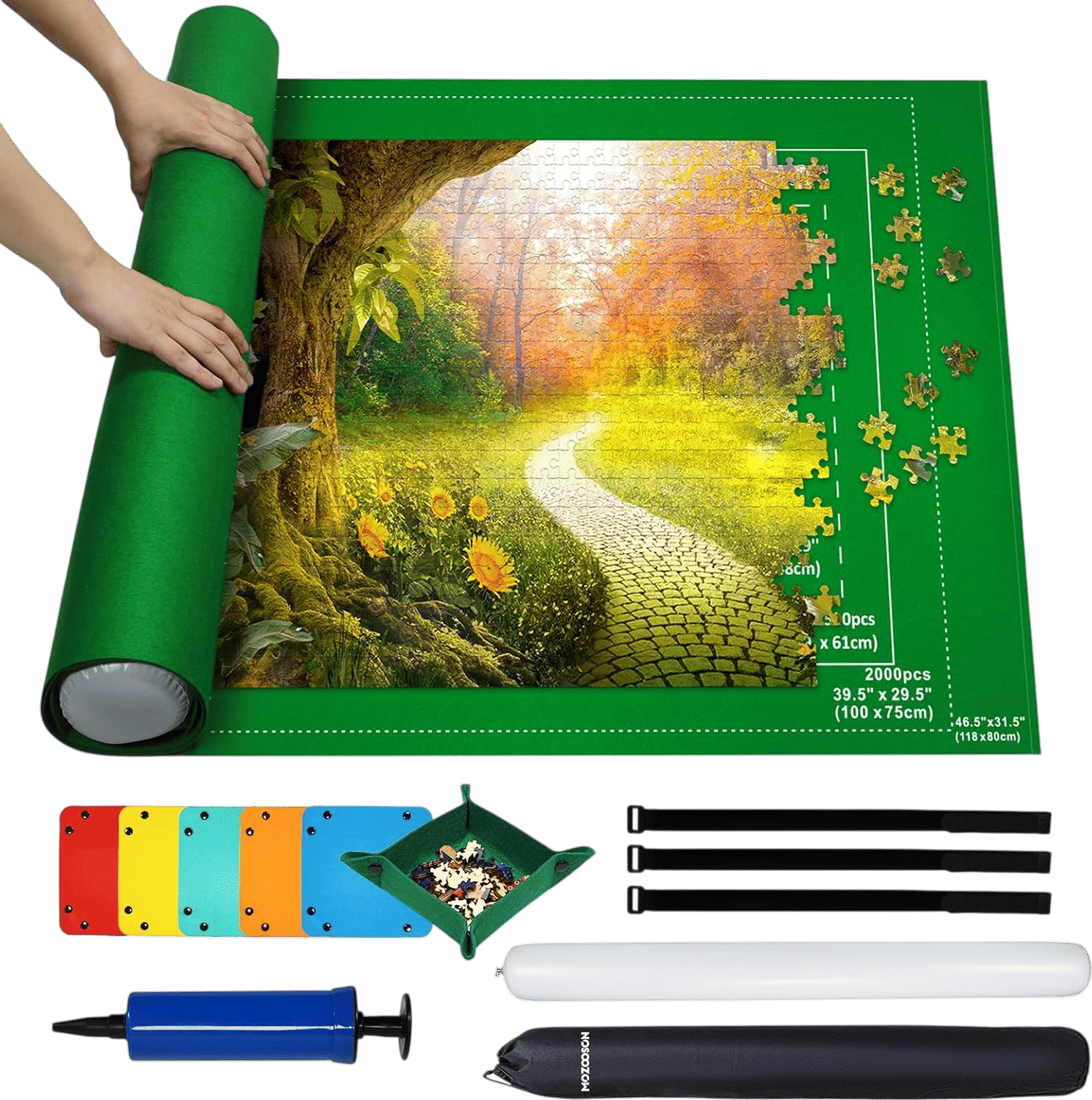 Roll Up Puzzle Mat