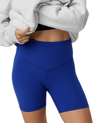 Offline real me xtra ribbed high waist bike short