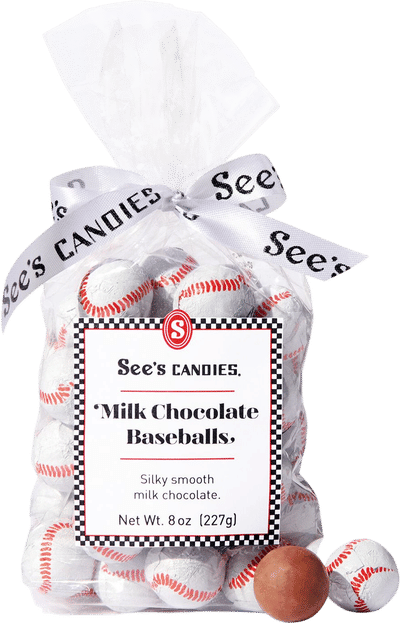 Milk Chocolate Baseballs