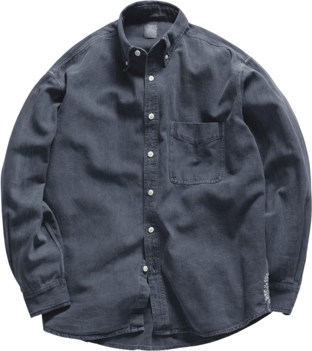 Eighteen East Jesper Button Down Navy