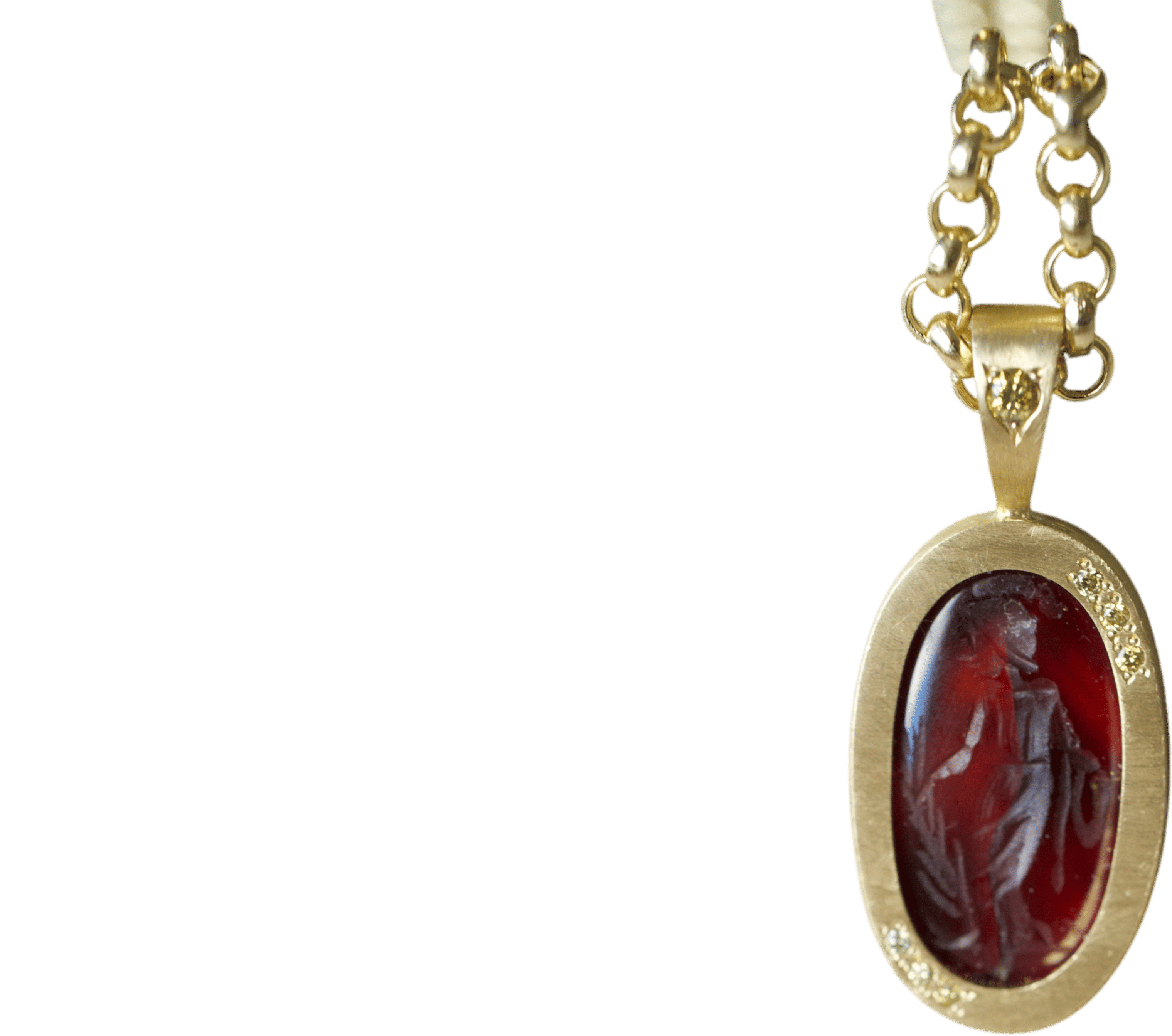 Italian Intaglio Necklace (Karen Liberman)