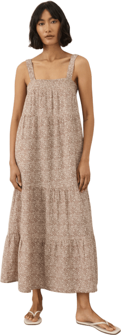 Coastal Double Gauze Maxi Dress