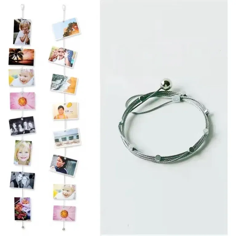 Magnetic Photo Frame Rope Wire Magnets