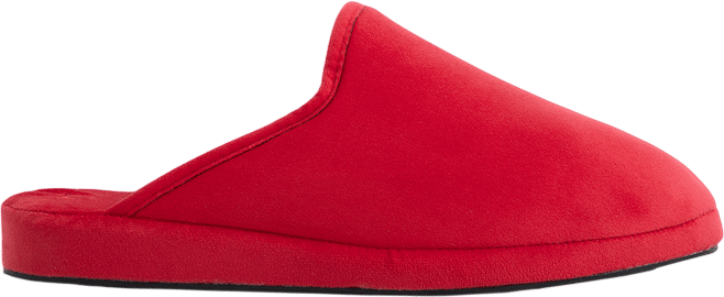 Red Pepper Velvet Slipper
