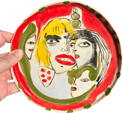 Girl Dinner Snack Plate