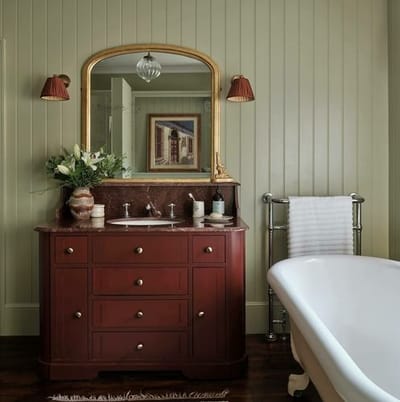 Deep Reddish Brown Paint
