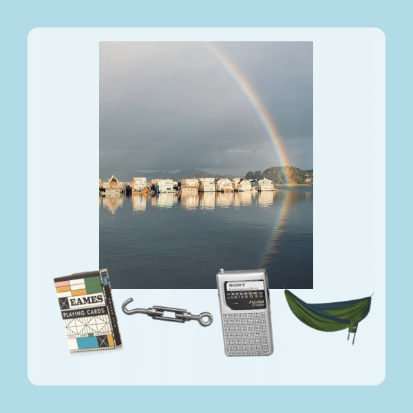 Things for a tiny houseboat