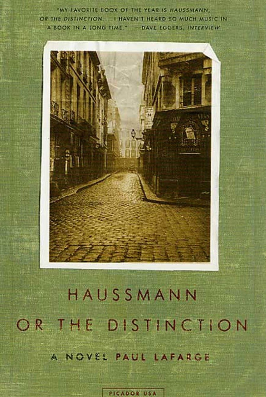Haussmann, or The Distinction