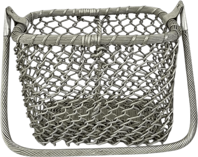 Vintage Industrial Wire Mesh Utility Caddy