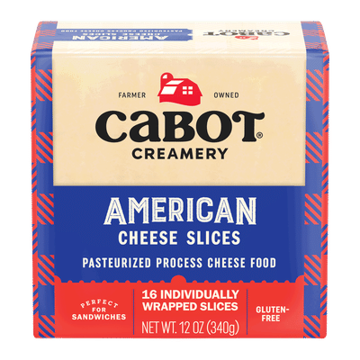White American Cheese Slices