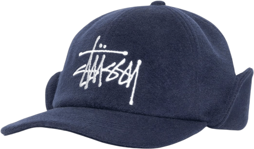 Ear Flap Wool Crown Cap
