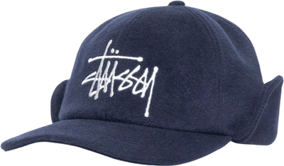 Ear Flap Wool Crown Cap