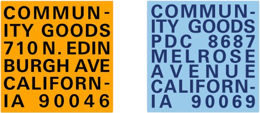 community goods