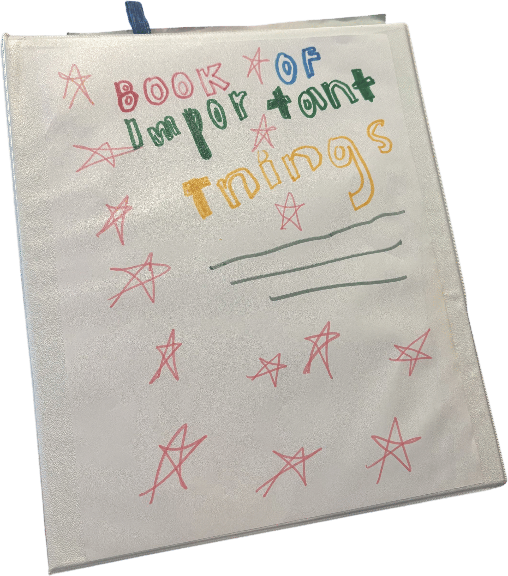 the book of important things
