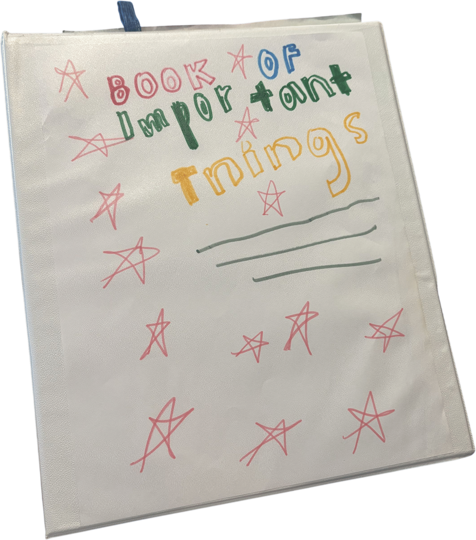 the book of important things