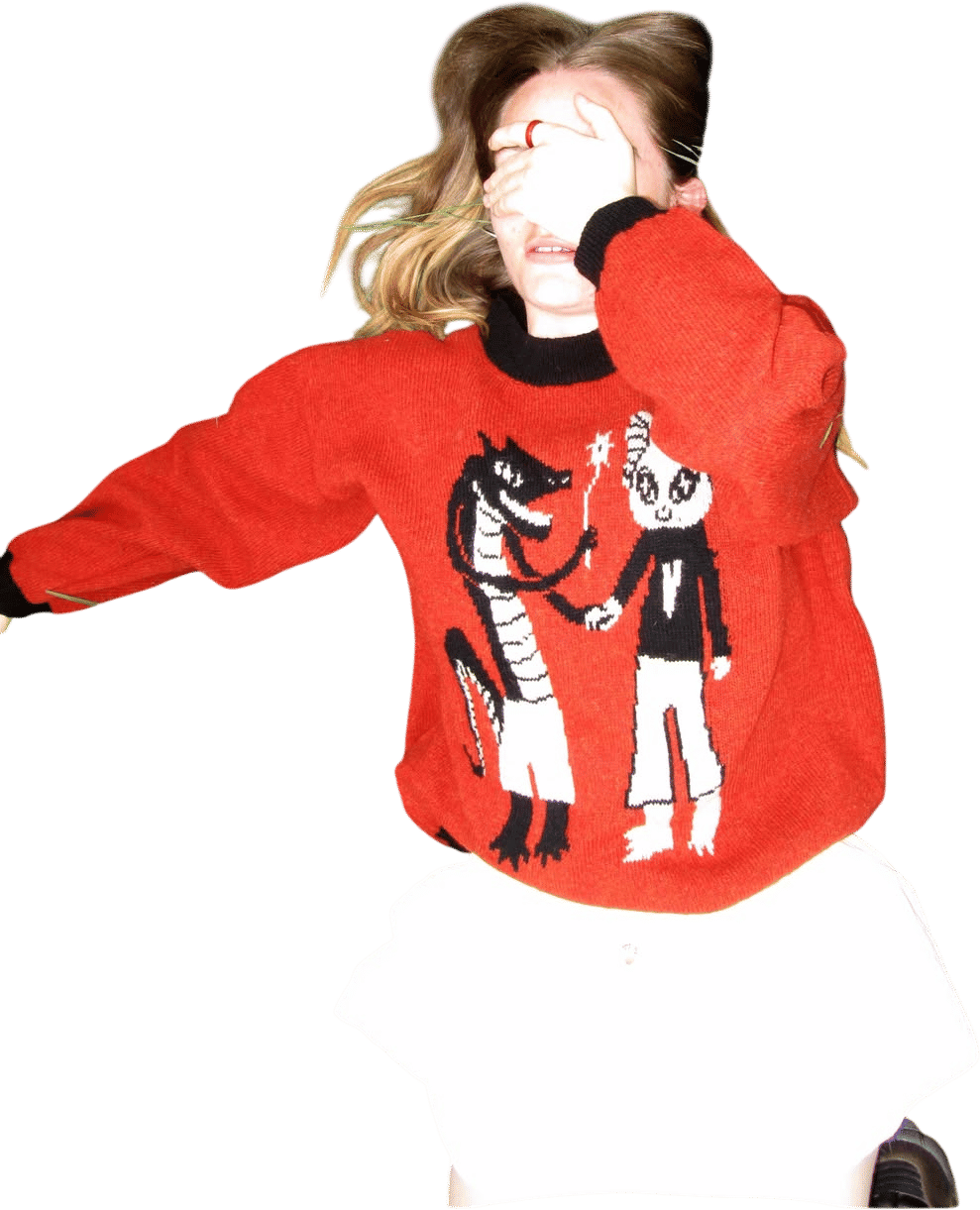 Holding Hands Jumper (annieisobelhall)