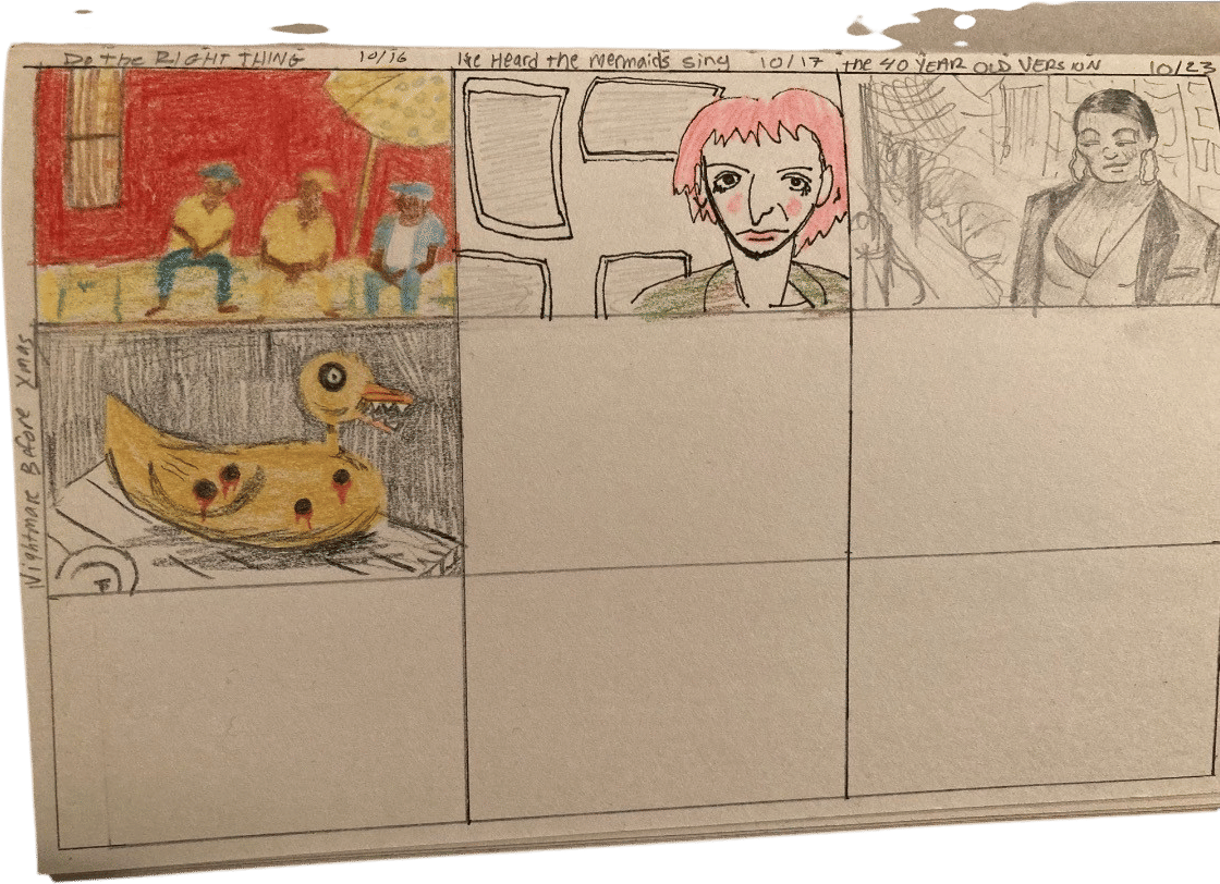 Draw 1 Frame From Every Movie You Watch