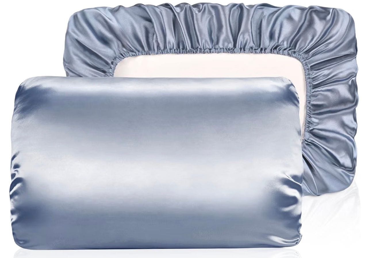 Universal satin pillowcase aka pillow condom