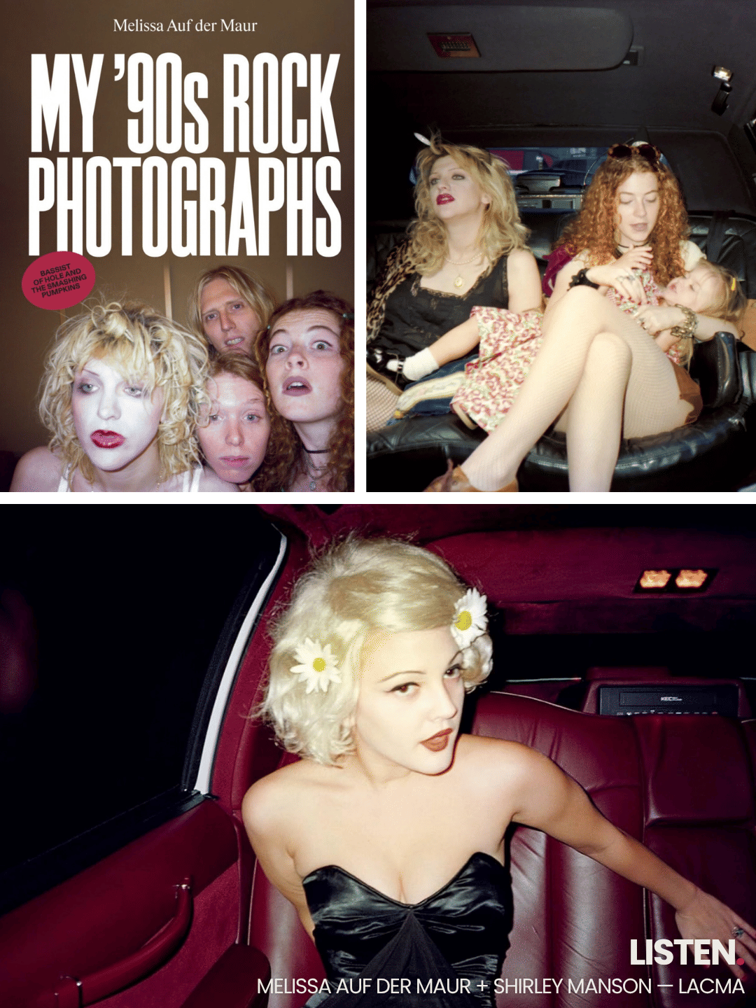Melissa Auf der Maur + Shirley Manson — LACMA