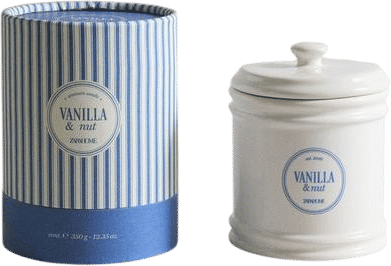 Zara Home vanilla nut candle