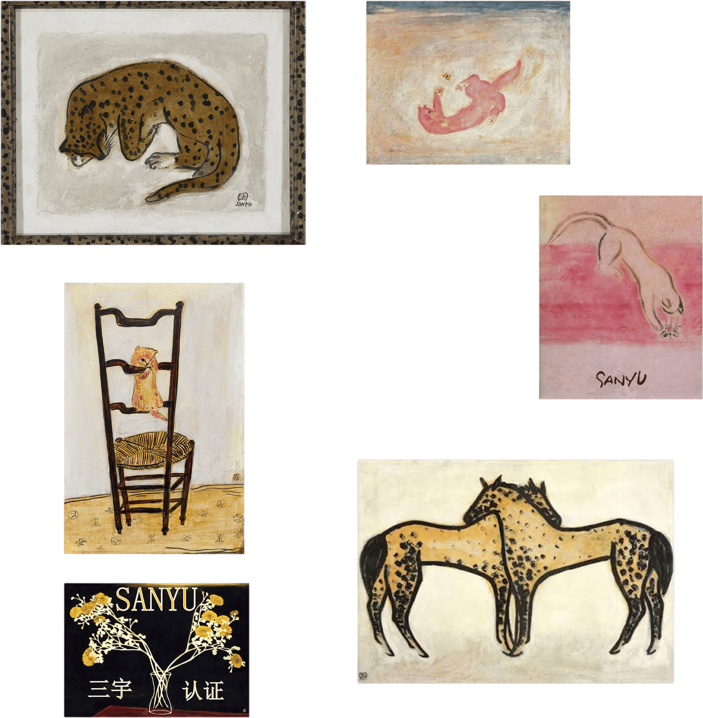 Sanyu Paintings
