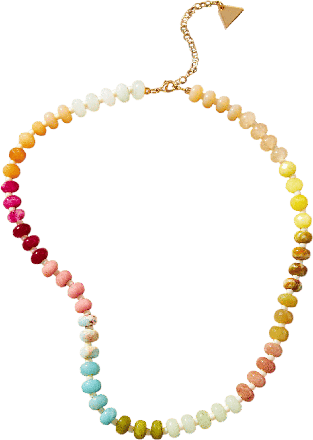 Rainbow Stone Necklace