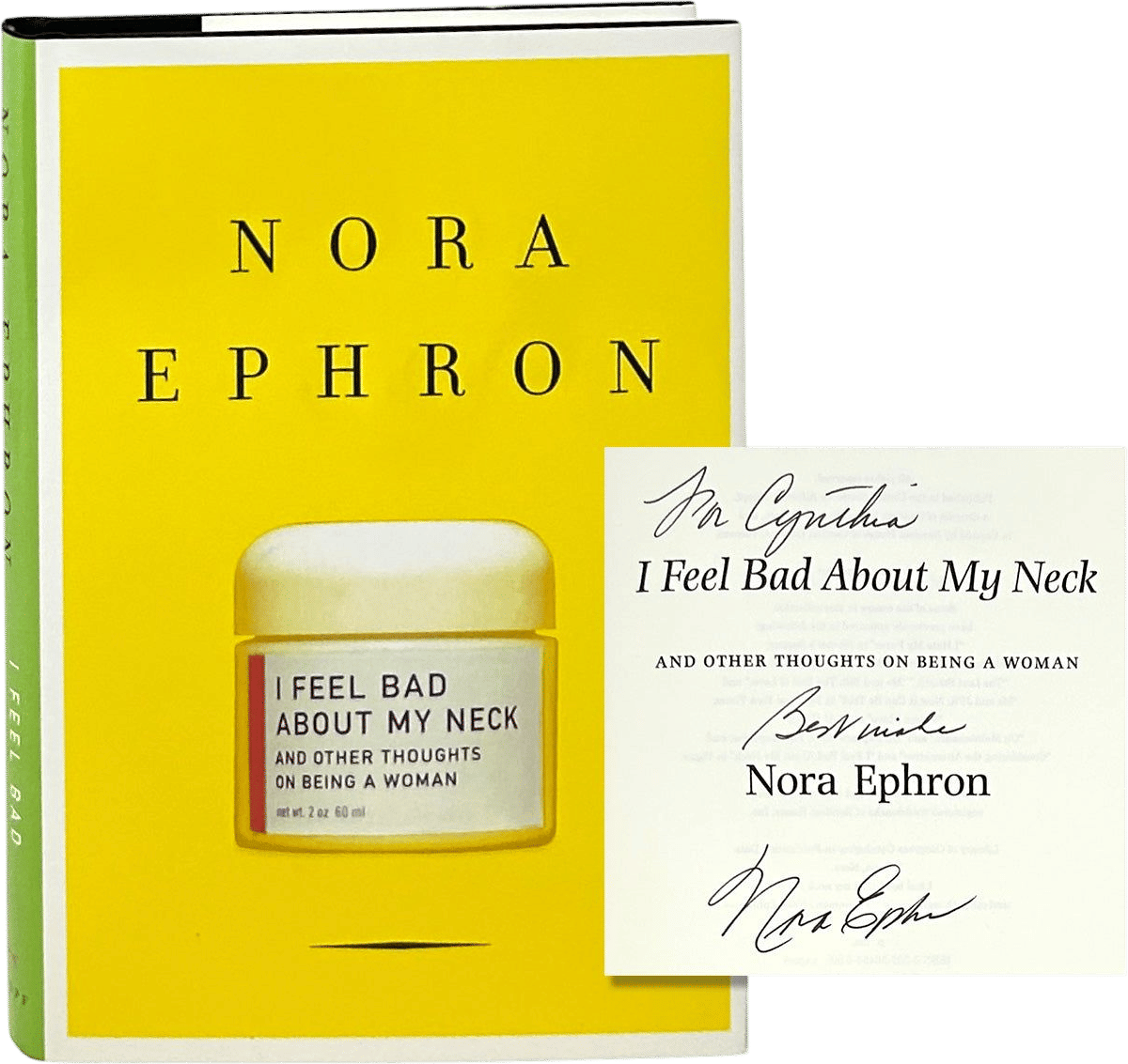 I Feel Bad About My Neck (Nora Ephron) - Signed First Edition