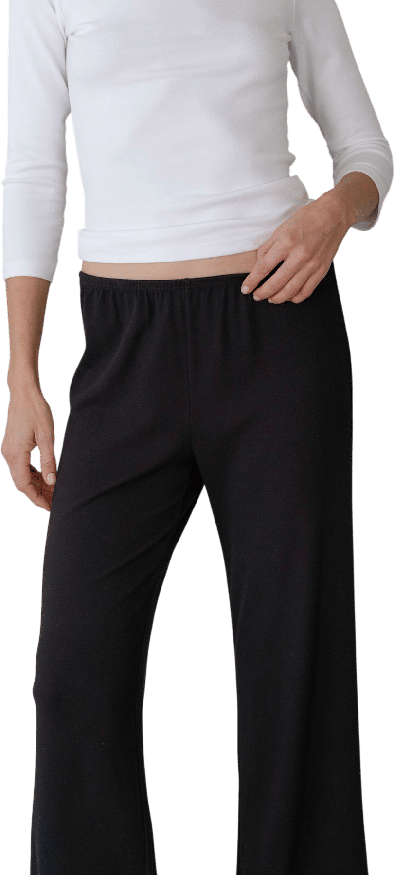 DONNI. The Baby Rib Scallop Pant