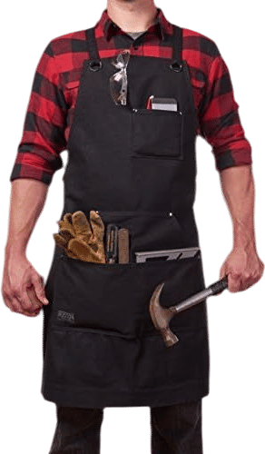 Hudson Durable Goods Heavy Duty Waxed Canvas Apron
