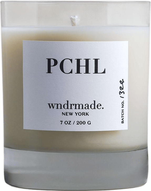 Wndrmade. PATCHOULI All-Natural Essential Oil Candle