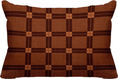 Plaid Indoor/Outdoor Lumbar Throw Pillow