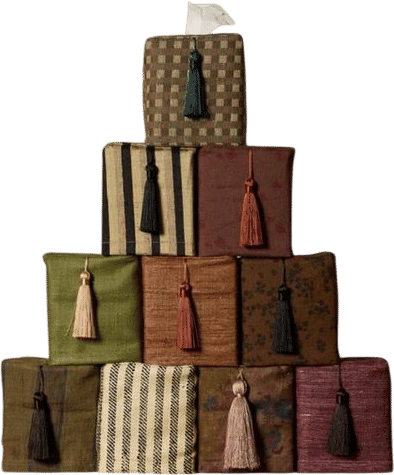 Pierce & Ward tissue box covers