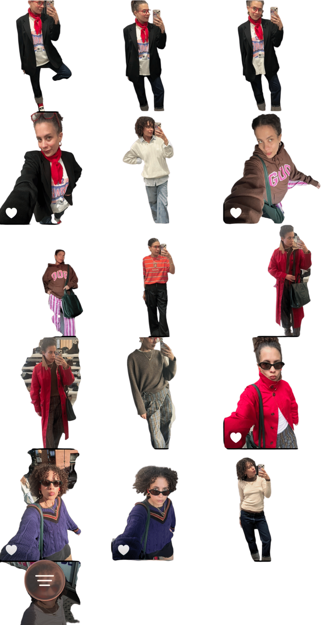 Watching my OOTDs on TikTok 🥰