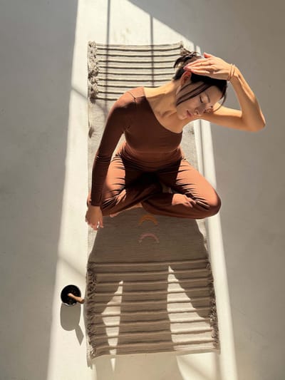 Herbal Yoga Rug