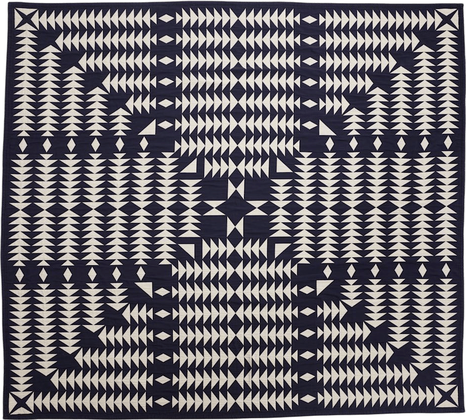 Pendleton Midnight Nova Cotton Matelasse Coverlet