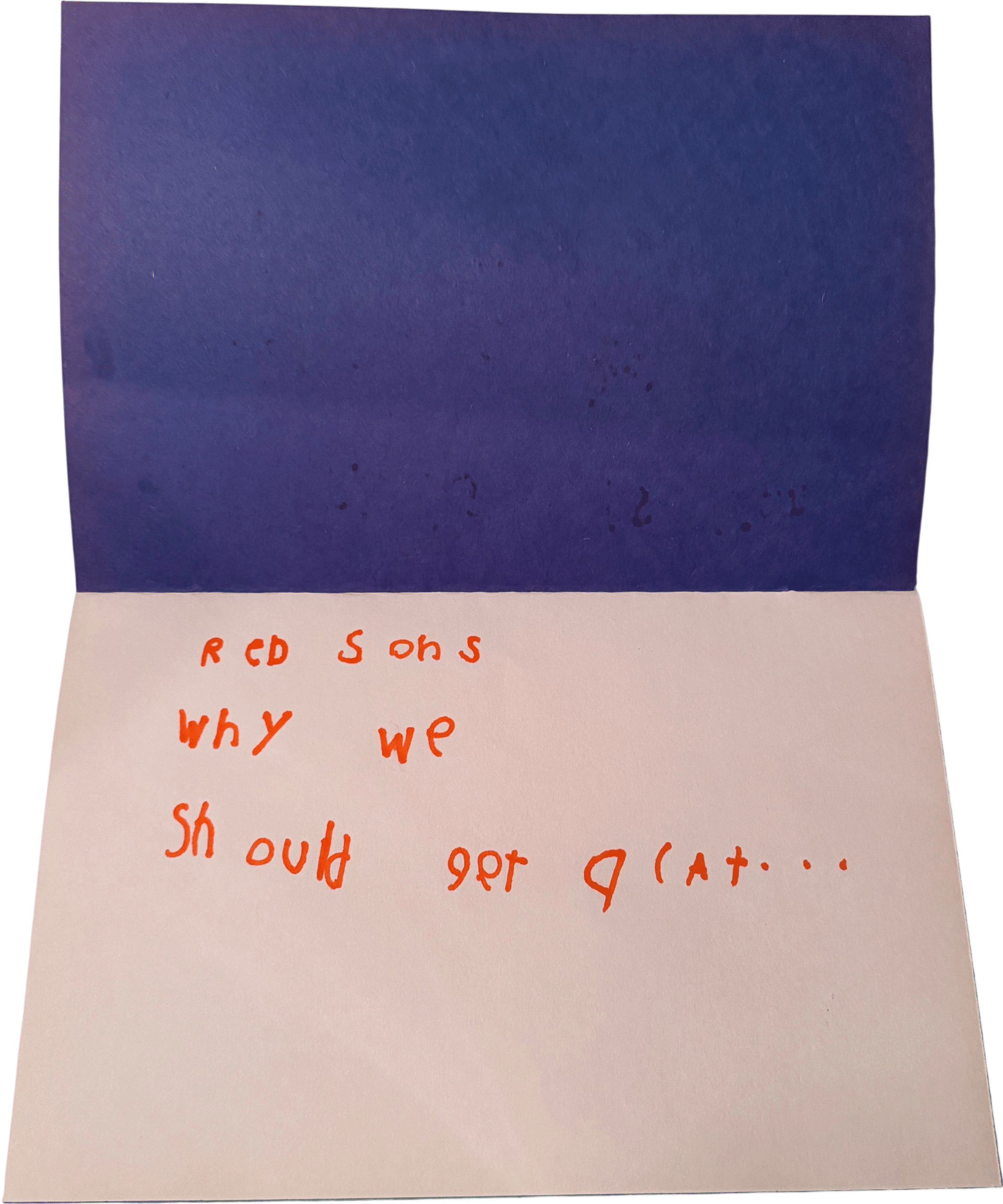 Make your kid create “proposals” if they realllllly want something