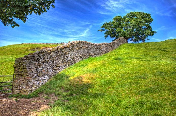 dry stone walls