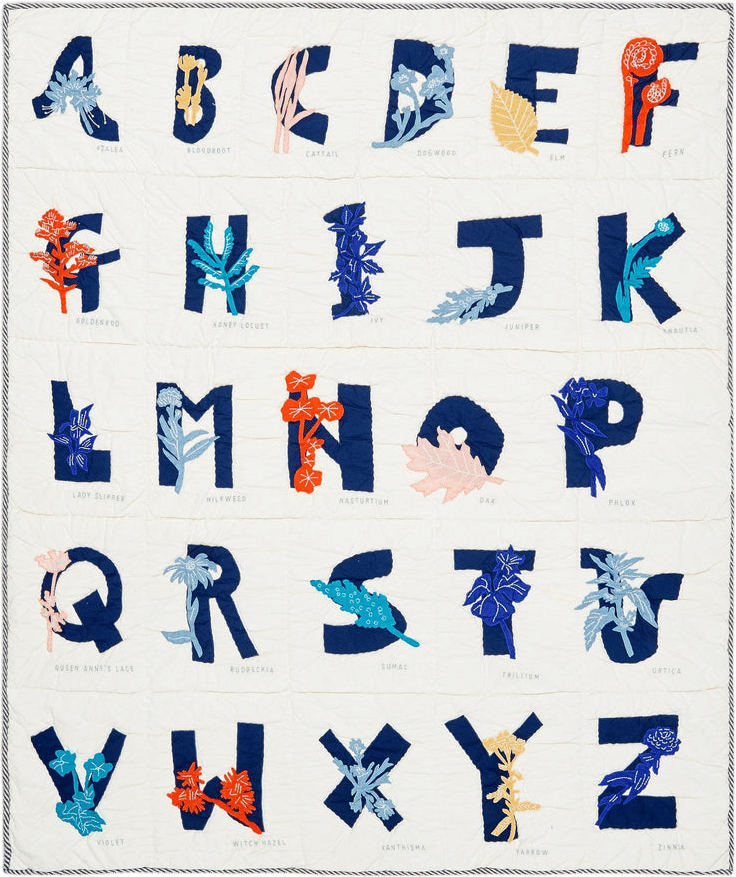 haptic lab alphabet quilt