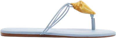 Shell Flat Sandal