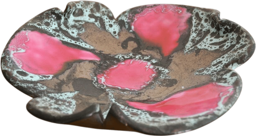 50s FRENCH POTTERY Charger Plate