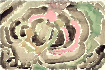 Lichen Borealis Art Print