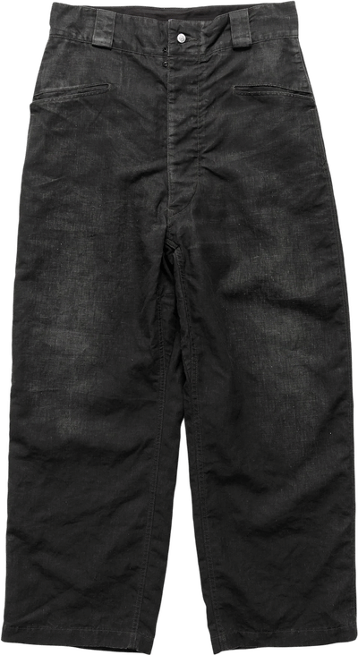 Black Linen Trousers