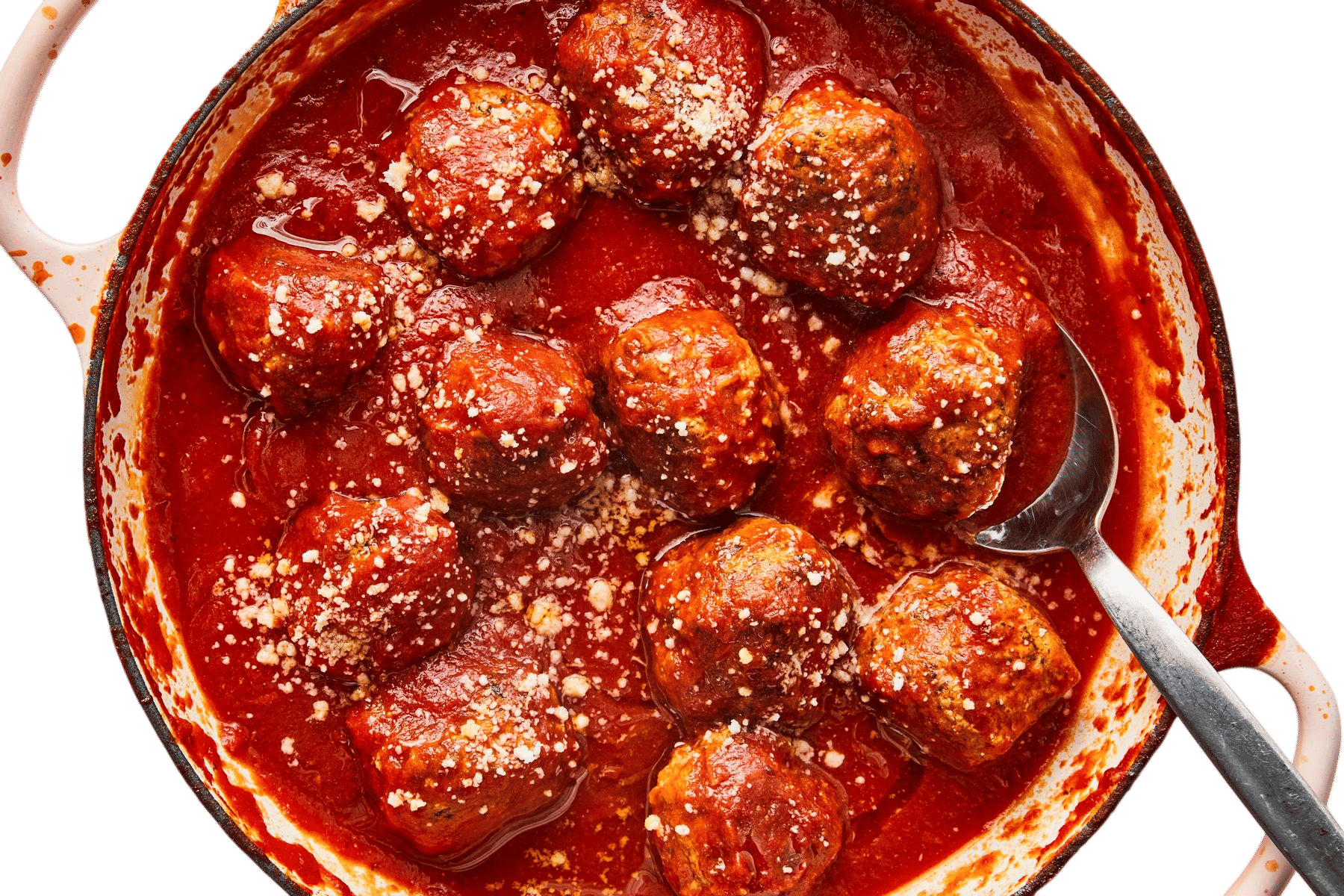 Frozen meatballs