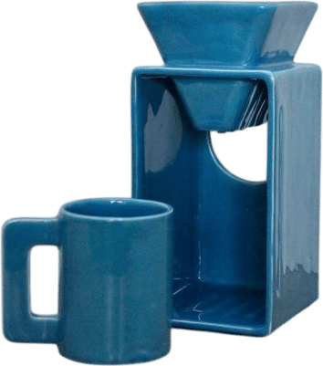 Ceramic Pour-Over Coffee Maker Set