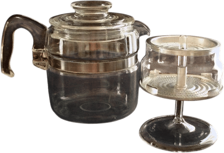 Pyrex glass percolator