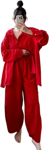 MEALS CHEF PANT - TOMATO