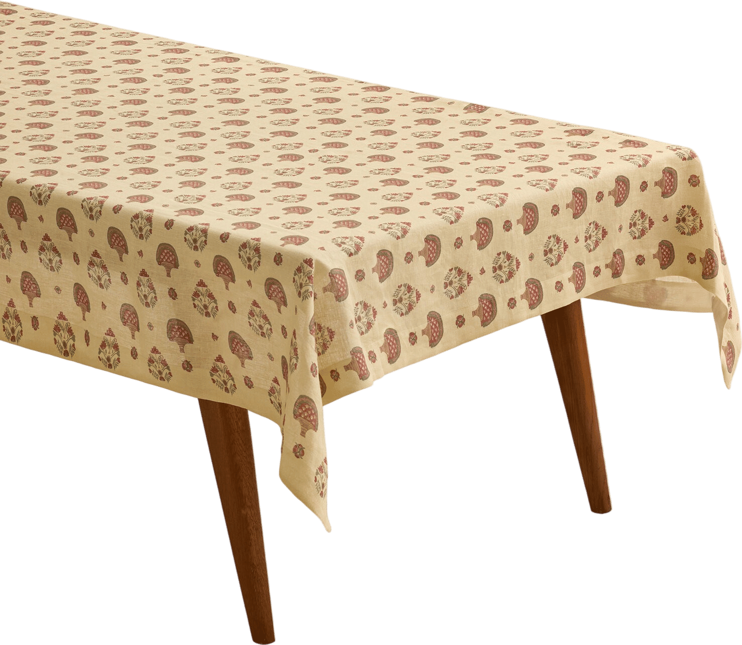 Coptic Flowers Tablecloth