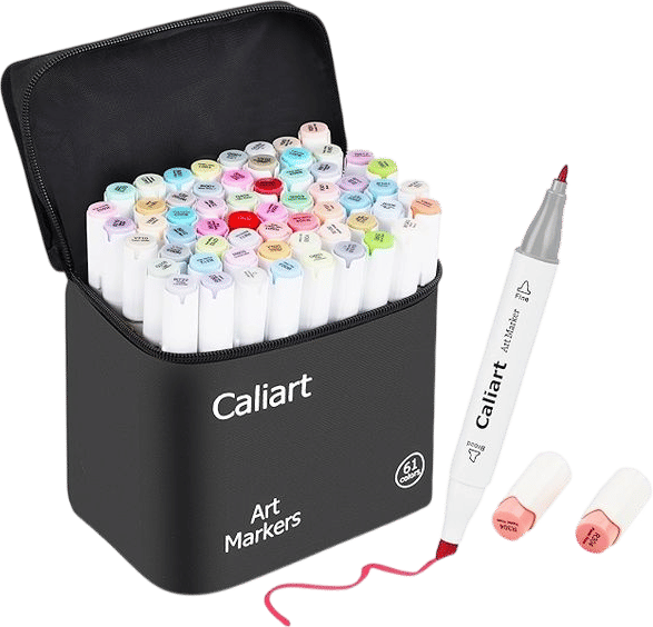CaliArt 120 pack of markers